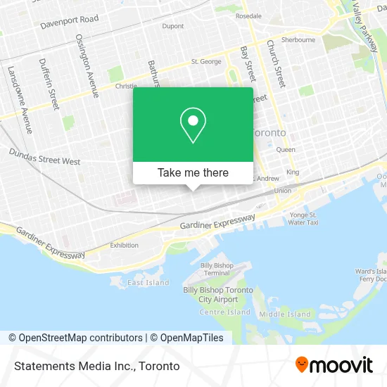 Statements Media Inc. map