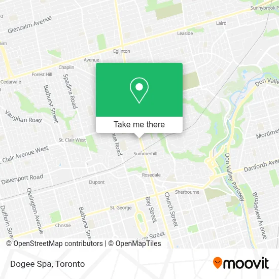 Dogee Spa map