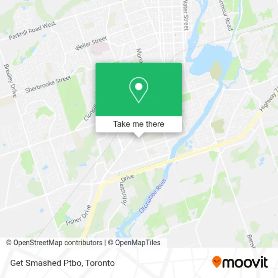 Get Smashed Ptbo map