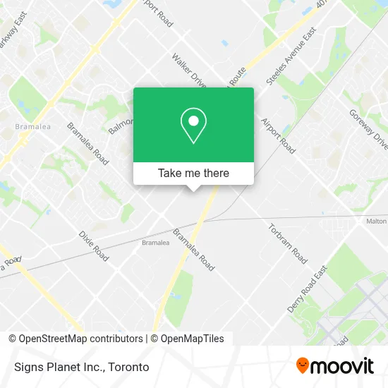 Signs Planet Inc. map