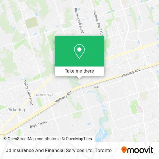 Jd Insurance And Financial Services Ltd map