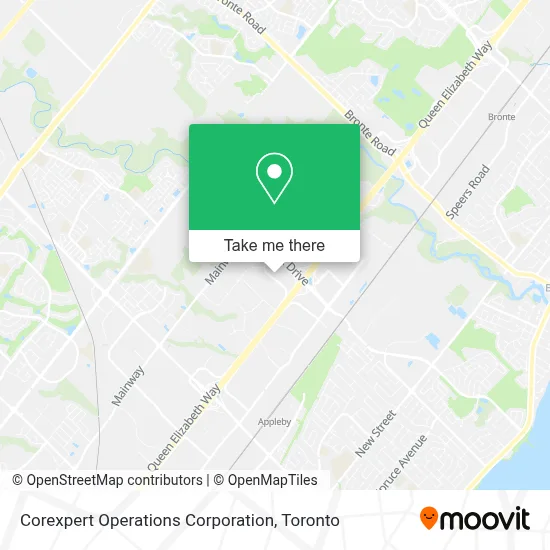 Corexpert Operations Corporation map
