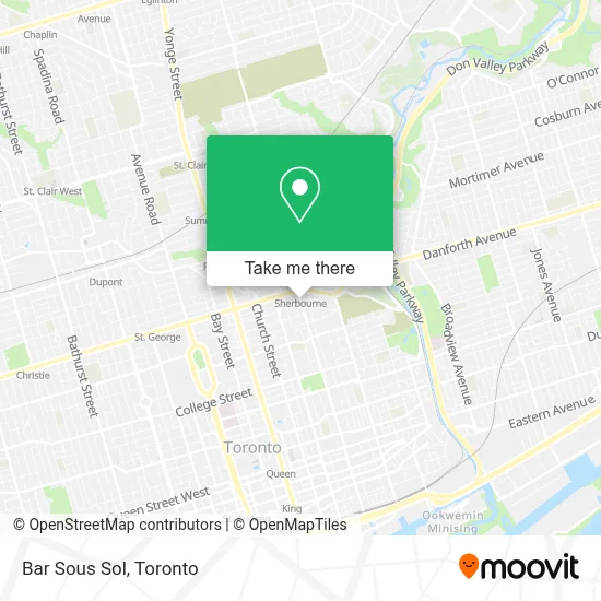 Bar Sous Sol map