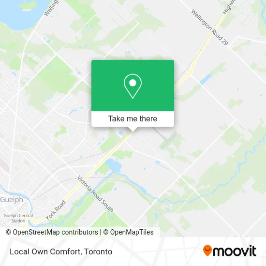 Local Own Comfort map