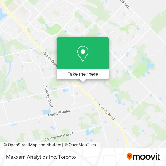 Maxxam Analytics Inc map