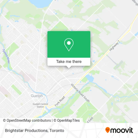 Brightstar Productions map