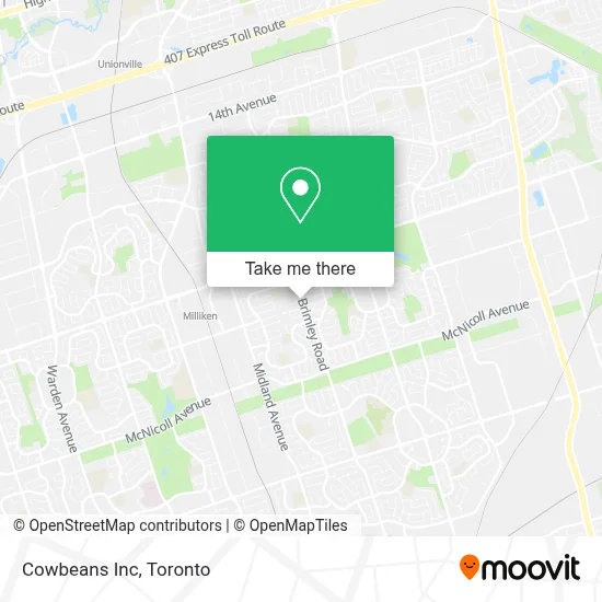 Cowbeans Inc map