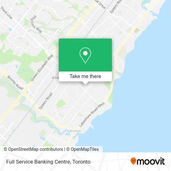 Full Service Banking Centre map