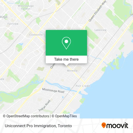 Uniconnect Pro Immigration map