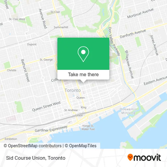 Sid Course Union map