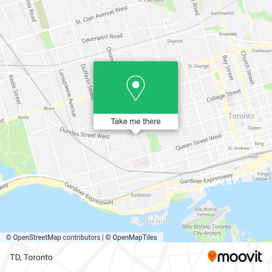 Td map