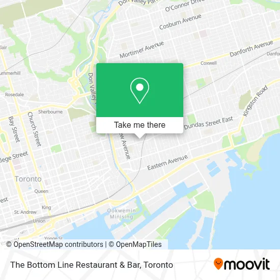 The Bottom Line Restaurant & Bar map