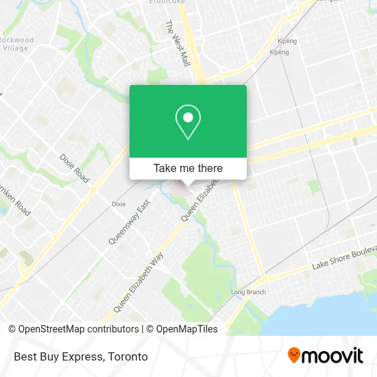 Best Buy Express map