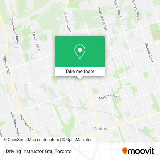 Driving Instructor Gta map