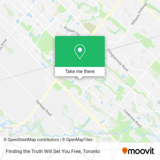 Finding the Truth Will Set You Free map