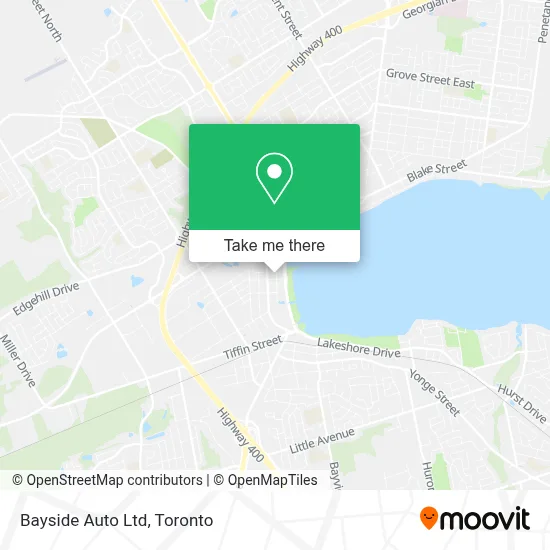 Bayside Auto Ltd map
