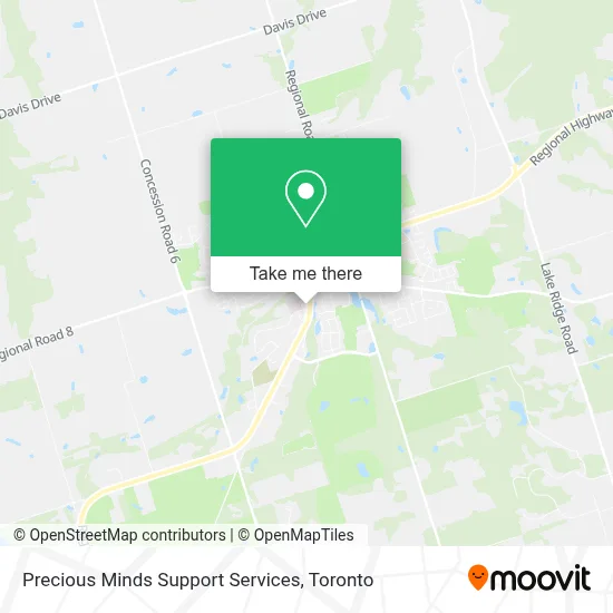 Precious Minds Support Services map