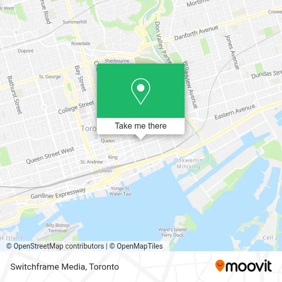Switchframe Media map