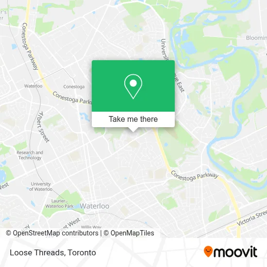 Loose Threads map