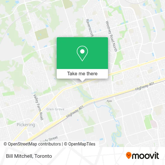 Bill Mitchell map