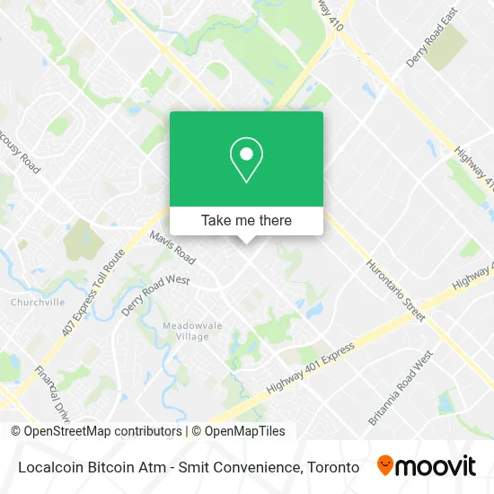Localcoin Bitcoin Atm - Smit Convenience map