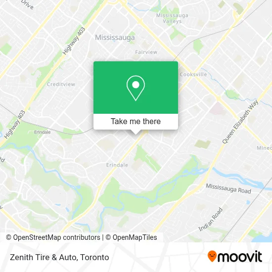 Zenith Tire & Auto map