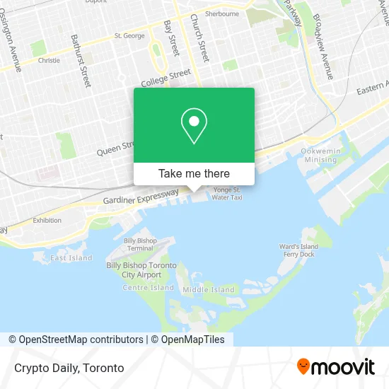 Crypto Daily map