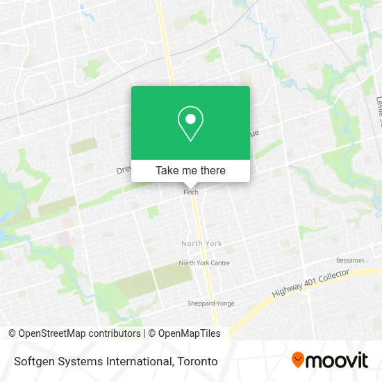 Softgen Systems International map
