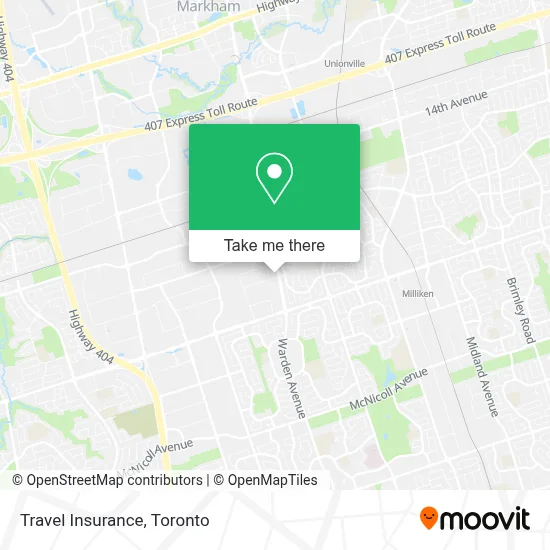 Travel Insurance map