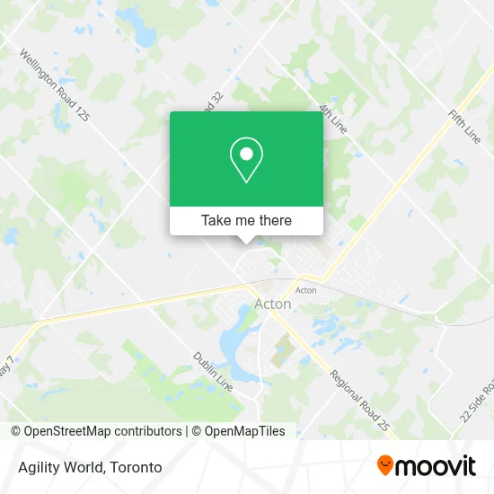 Agility World map