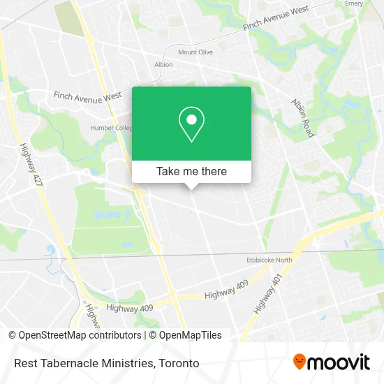 Rest Tabernacle Ministries map