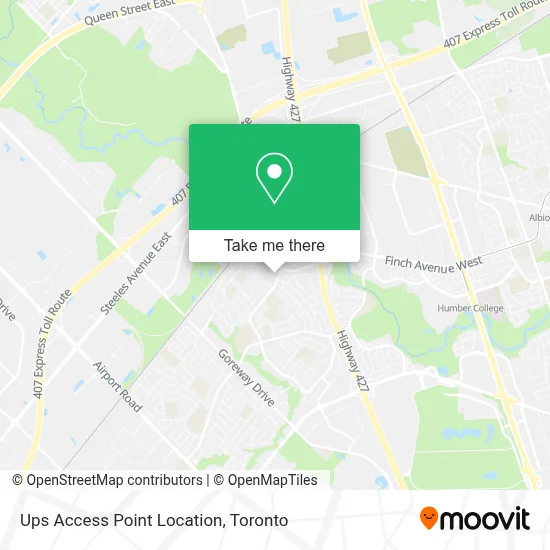 Ups Access Point Location plan