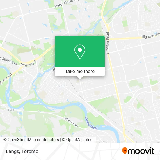 Langs map