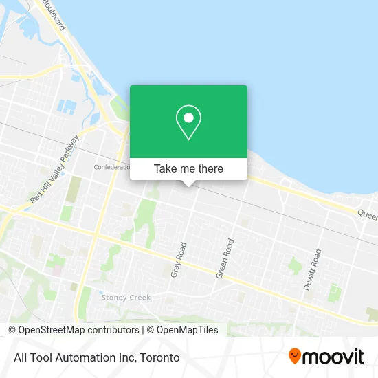 All Tool Automation Inc map