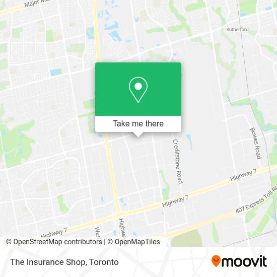The Insurance Shop map
