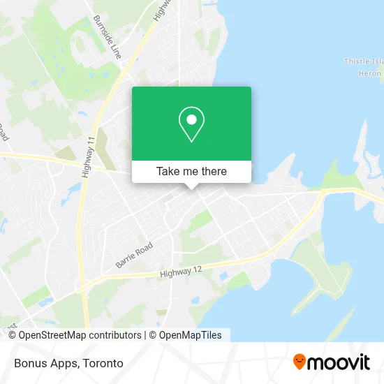 Bonus Apps map