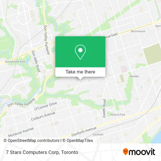 7 Stars Computers Corp map