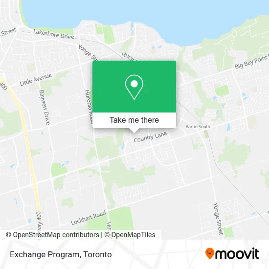 Exchange Program map