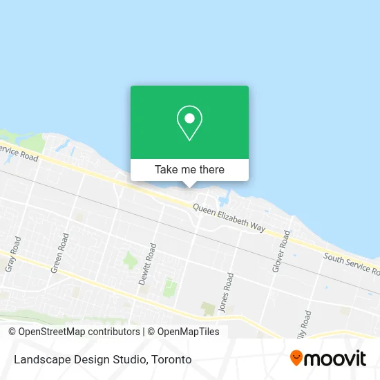 Landscape Design Studio map