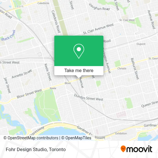 Fohr Design Studio map