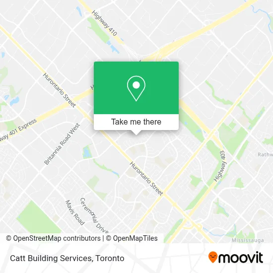 Catt Building Services map