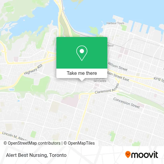 Alert Best Nursing map