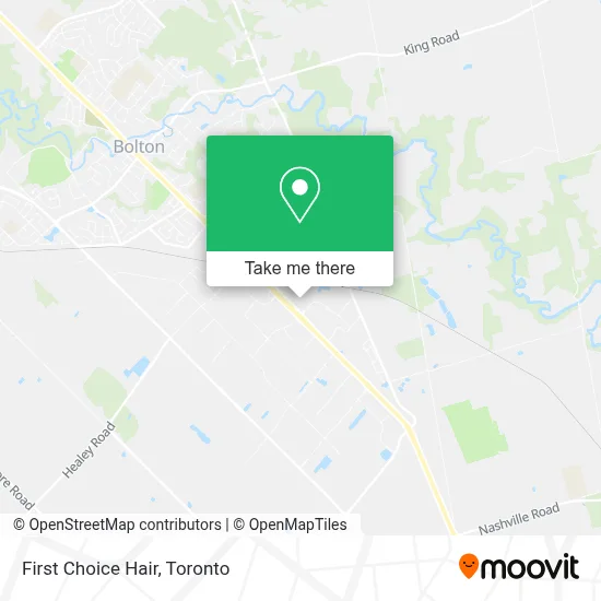 First Choice Hair map