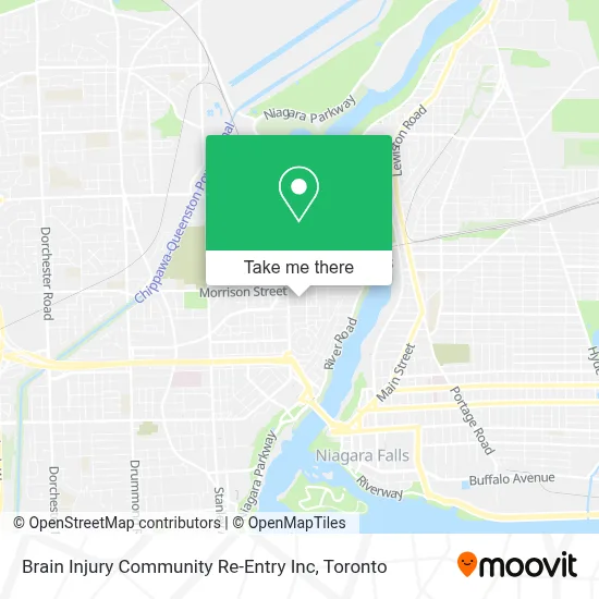 Brain Injury Community Re-Entry Inc map