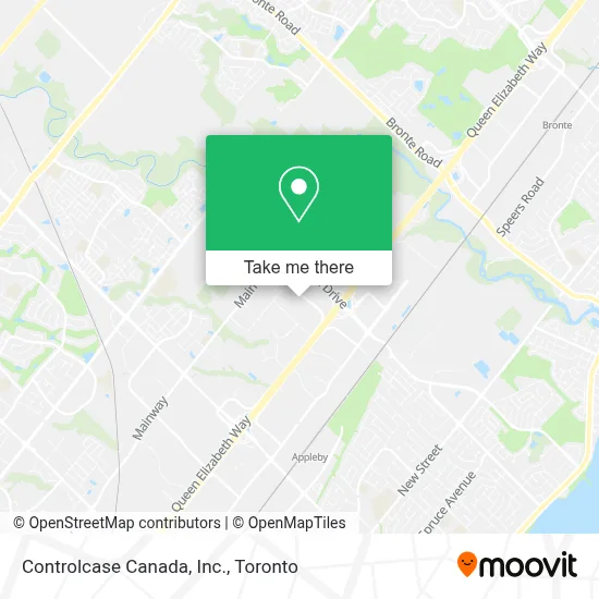 Controlcase Canada, Inc. map