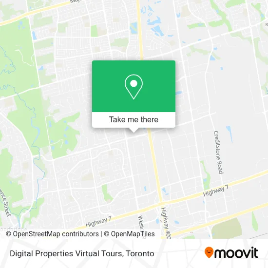 Digital Properties Virtual Tours map