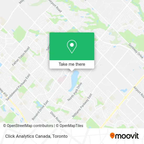 Click Analytics Canada map