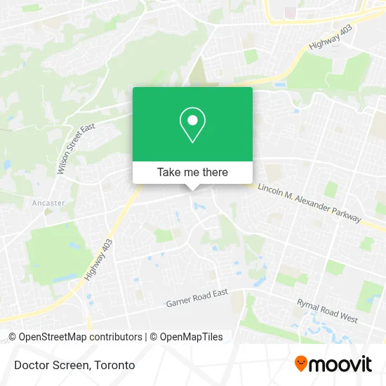 Doctor Screen map