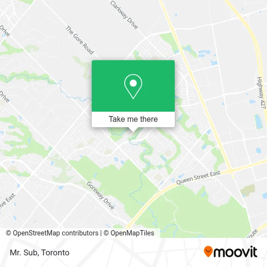Mr. Sub map