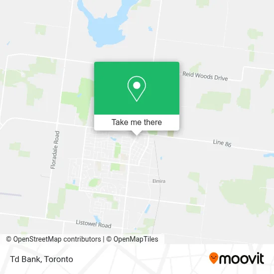 Td Bank map